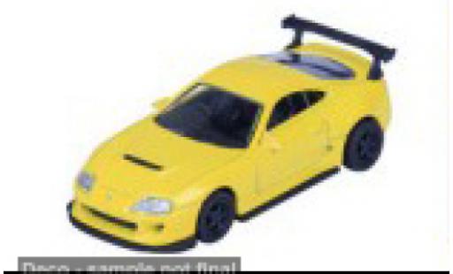 Toyota Supra 1/64 Majorette gelb 1995 1:64 diecast model cars