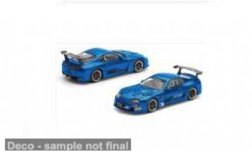 Toyota Supra 1/64 Pop Race GT500 (A80) blau 1:64 diecast model cars