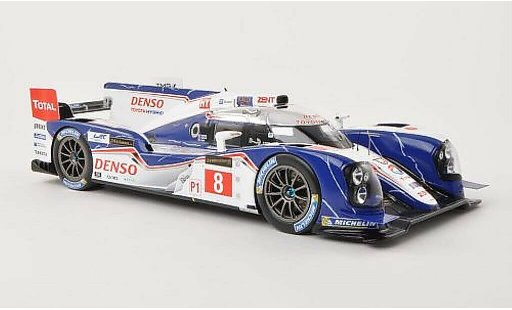Toyota TS030 Base 1/18 Spark Hybrid No.8 Denso 24h Le Mans 2013 /S.Sarrazin diecast model cars
