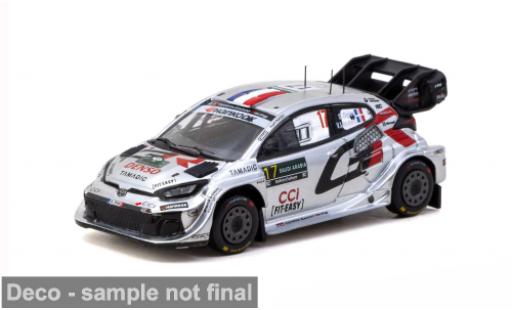 Diecast model cars Toyota Yaris Rally1 GR Rally 1 Rally Saudi Arabia 2025 #17 1/64 Tarmac Works