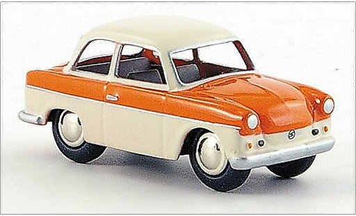 Trabant P50 Base 1/87 Bub lachs/creme diecast model cars