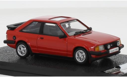 Diecast model cars Ford Escort 1/43 Triple 9 Collection MkIII XR3i red RHD 1983 Ford Escort 1/43 Triple 9 Collection MkIII XR3i red RHD 1983 diecast model cars