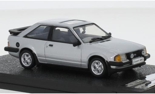 Diecast model cars Ford Escort 1/43 Triple 9 Collection MkIII XR3i grey RHD 1983 Ford Escort 1/43 Triple 9 Collection MkIII XR3i grey RHD 1983 diecast model cars