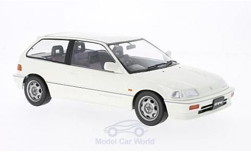 Diecast model cars Honda Civic 1/18 Triple 9 Collection EF-3 Si white RHD 1987 ohne Vitrine Honda Civic 1/18 Triple 9 Collection EF-3 Si white RHD 1987 ohne Vitrine diecast model cars