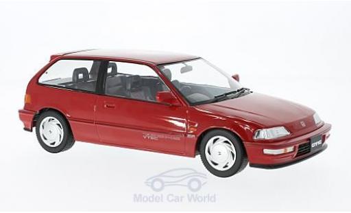 Diecast model cars Honda Civic 1/18 Triple 9 Collection EF-9 SiR red RHD 1990 ohne Vitrine Honda Civic 1/18 Triple 9 Collection EF-9 SiR red RHD 1990 ohne Vitrine diecast model cars