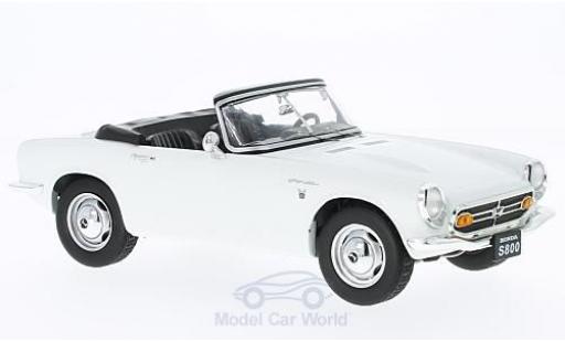 Diecast model cars Honda S800 1/18 Triple 9 Collection Cabrio white 1966 ohne Vitrine Honda S800 1/18 Triple 9 Collection Cabrio white 1966 ohne Vitrine diecast model cars