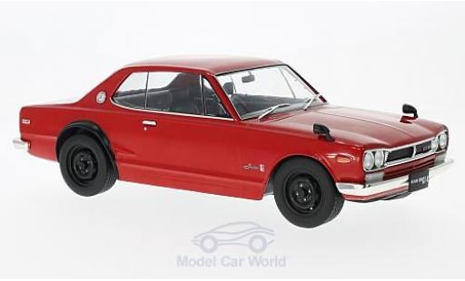 Diecast model cars Nissan Skyline 1/18 Triple 9 Collection GT-R KPGC10 red RHD Nissan Skyline 1/18 Triple 9 Collection GT-R KPGC10 red RHD diecast model cars