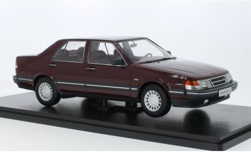 Saab 9000 1/18 Triple 9 Collection CD Turbo rot 1990 1:18 diecast model cars