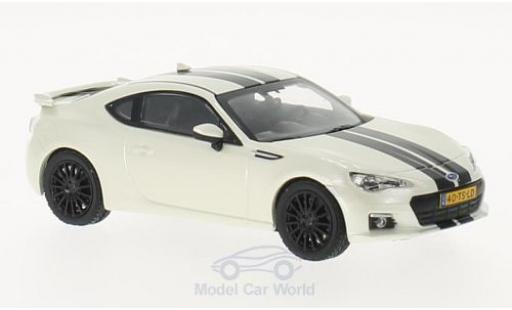 Diecast model cars Subaru BRZ 1/43 Triple 9 Collection metallic white/black 2014 Subaru BRZ 1/43 Triple 9 Collection metallic white/black 2014 diecast model cars