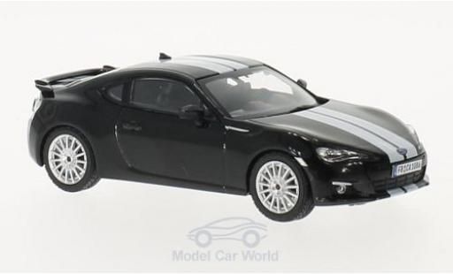 Diecast model cars Subaru BRZ 1/43 Triple 9 Collection black/white 2014 Subaru BRZ 1/43 Triple 9 Collection black/white 2014 diecast model cars