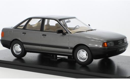 Diecast model cars Audi 80 1/18 Triple 9 Collection (B3) metallise grey 1989 Audi 80 1/18 Triple 9 Collection (B3) metallise grey 1989 diecast model cars