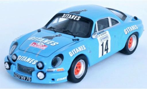 Diecast model cars Alpine A110 1/43 Trofeu Renault No.14 Gitanes Tour Auto de la Reunion 1975 J-P.Beltoise/J-P.Aujoulet Alpine A110 1/43 Trofeu Renault No.14 Gitanes Tour Auto de la Reunion 1975 J-P.Beltoise/J-P.Aujoulet diecast model cars
