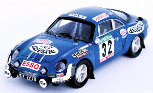Diecast model cars Alpine A110 1/43 Trofeu Renault No.32 Rallye WM Rallye Portugal 1975 P.Wambergue/Y.Breton Alpine A110 1/43 Trofeu Renault No.32 Rallye WM Rallye Portugal 1975 P.Wambergue/Y.Breton diecast model cars