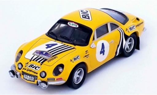 Diecast model cars Alpine A110 1/43 Trofeu Renault No.4 BIC Rallye WM Rallye Acropolis 1976 Siroco/M.Andriopoulos Alpine A110 1/43 Trofeu Renault No.4 BIC Rallye WM Rallye Acropolis 1976 Siroco/M.Andriopoulos diecast model cars