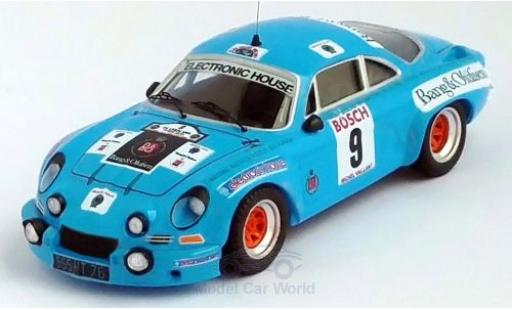 Diecast model cars Alpine A110 1/43 Trofeu Renault No.9 Rally Ypres 1975 M.Nusbaumer/Jimmy Alpine A110 1/43 Trofeu Renault No.9 Rally Ypres 1975 M.Nusbaumer/Jimmy diecast model cars