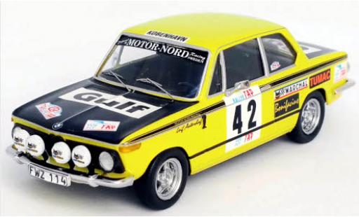 Diecast model cars Bmw 2002 1/43 Trofeu No.42 Motor-Nord Racing Gulf Rallye WM Rally Portugal 1973 L.Asterhag/A.Gullberg Bmw 2002 1/43 Trofeu No.42 Motor-Nord Racing Gulf Rallye WM Rally Portugal 1973 L.Asterhag/A.Gullberg diecast model cars