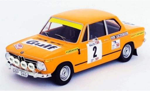Diecast model cars Bmw 2002 1/43 Trofeu ti No.2 Rallye Portugal 1972 L.Asterhag/C.Billstam Bmw 2002 1/43 Trofeu ti No.2 Rallye Portugal 1972 L.Asterhag/C.Billstam diecast model cars