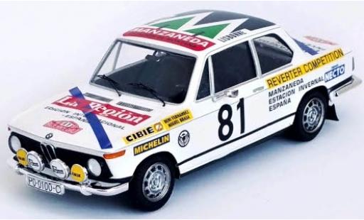 Diecast model cars Bmw 2002 1/43 Trofeu ti No.81 Rallye WM Rally Monte Carlo 1977 B.Fernandez/M.Brasa Bmw 2002 1/43 Trofeu ti No.81 Rallye WM Rally Monte Carlo 1977 B.Fernandez/M.Brasa diecast model cars