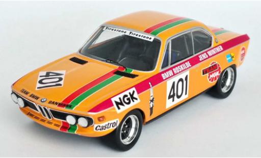 Diecast model cars Bmw 2800 1/43 Trofeu CS No.401 Roskilde Ring 1972 J.Winther Bmw 2800 1/43 Trofeu CS No.401 Roskilde Ring 1972 J.Winther diecast model cars