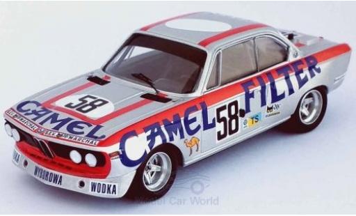 Diecast model cars Bmw 3.0 1/43 Trofeu CSL No.58 Camel 24h Le Mans 1973 W.Brun/C.Kocher/J.-P.Aeschlimann Bmw 3.0 1/43 Trofeu CSL No.58 Camel 24h Le Mans 1973 W.Brun/C.Kocher/J.-P.Aeschlimann diecast model cars