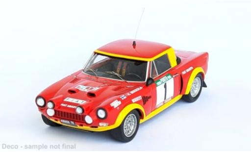 Diecast model cars Fiat 124 1/43 Trofeu Abarth Rallye No.1 Rallye WM Rallye Portugal 1975 1:43 Fiat 124 1/43 Trofeu Abarth Rallye No.1 Rallye WM Rallye Portugal 1975 1:43 diecast model cars