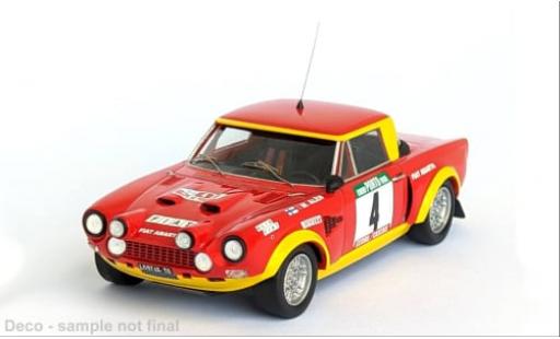 Diecast model cars Fiat 124 1/43 Trofeu Abarth Rallye No.4 Rallye WM Rallye Portugal 1975 1:43 Fiat 124 1/43 Trofeu Abarth Rallye No.4 Rallye WM Rallye Portugal 1975 1:43 diecast model cars