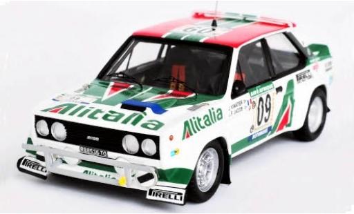 Fiat 131 1/43 Trofeu Abarth No.09 VS Corse Olio Alitalia Rally WM Rally Bandama 1978 J.Vinatier/J.F.Jacob diecast model cars