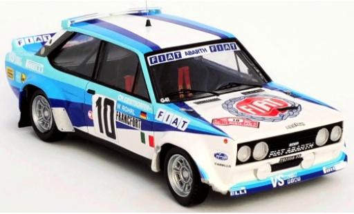 Diecast model cars Fiat 131 1/43 Trofeu Abarth No.10 Rallye WM Rallye Monte Carlo 1980 damaged W.Röhrl/C.Geistdörfer Fiat 131 1/43 Trofeu Abarth No.10 Rallye WM Rallye Monte Carlo 1980 damaged W.Röhrl/C.Geistdörfer diecast model cars