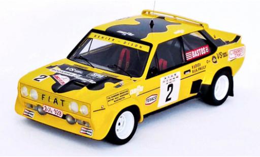 Fiat 131 1/43 Trofeu Abarth No.2 Boucles de Spa 1981 Didi/A.Pauly diecast model cars