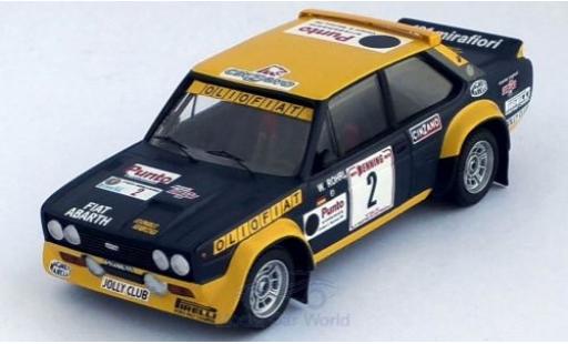 Fiat 131 1/43 Trofeu Abarth No.2 Olio Rally San Martino di Castrozza 1977 W.Röhrl/C.Geistdörfer diecast model cars