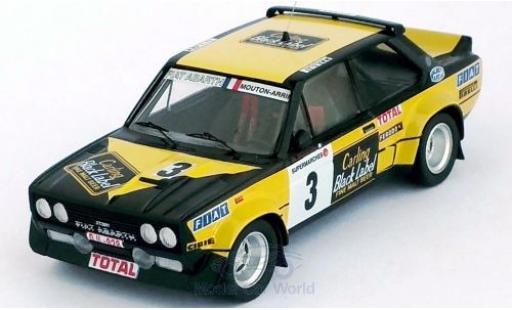 Fiat 131 1/43 Trofeu Abarth No.3 Carling Black Label Boucles de Spa 1980 M.Mouton/A.Arrii diecast model cars