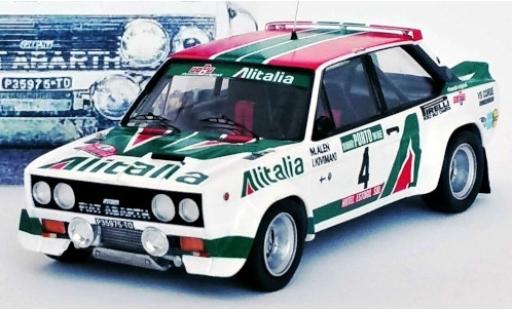 Fiat 131 1/43 Trofeu Abarth No.4 VS Corse Olio Alitalia Rally Portugal 1978 Unfallfahrzeug M.Alen/I.Kivimaki diecast model cars