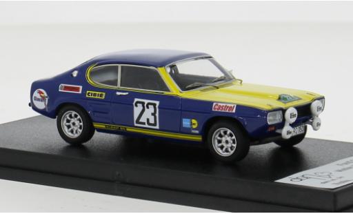 Diecast model cars Ford Capri 1/43 Trofeu 2600 Rallye Bavaria 1971 #23 1:43 Ford Capri 1/43 Trofeu 2600 Rallye Bavaria 1971 #23 1:43 diecast model cars