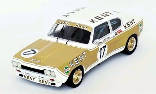 Diecast model cars Ford Capri 1/43 Trofeu MK I RS 2600 No.17 Kent ETCC Nürburgring 1972 K.Fritzinger/J-C.Franck Ford Capri 1/43 Trofeu MK I RS 2600 No.17 Kent ETCC Nürburgring 1972 K.Fritzinger/J-C.Franck diecast model cars