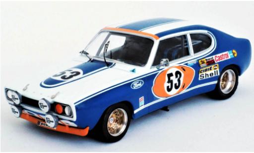 Diecast model cars Ford Capri 1/43 Trofeu MkI 2600 RS No.53 Motor Company Deutschland 24h Le Mans 1972 J.Mass/H-J.Stuck Ford Capri 1/43 Trofeu MkI 2600 RS No.53 Motor Company Deutschland 24h Le Mans 1972 J.Mass/H-J.Stuck diecast model cars