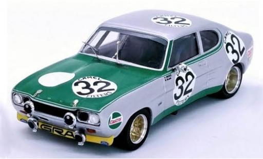 Diecast model cars Ford Capri 1/43 Trofeu MKI RS 2600 No.32 24h Spa Francorchamps 1971 H.Menzel/B.Blank Ford Capri 1/43 Trofeu MKI RS 2600 No.32 24h Spa Francorchamps 1971 H.Menzel/B.Blank diecast model cars