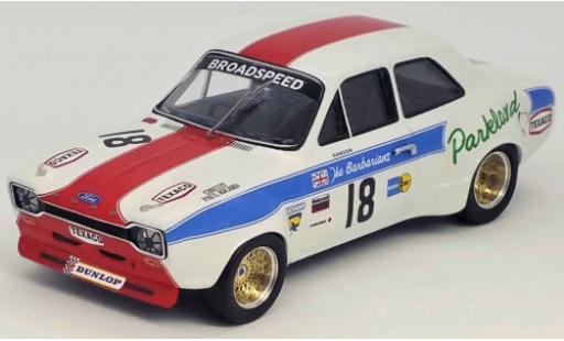Diecast model cars Ford Escort 1/43 Trofeu MK I 1300 GT RHD No.18 Broadspeed Tourist Trophy Silverstone 1973 P.Hanson Ford Escort 1/43 Trofeu MK I 1300 GT RHD No.18 Broadspeed Tourist Trophy Silverstone 1973 P.Hanson diecast model cars