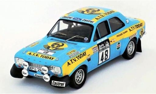 Diecast model cars Ford Escort 1/43 Trofeu MK I RS 1600 RHD No.48 RAC Rallye 1973 R.Brookes/J.Brown Ford Escort 1/43 Trofeu MK I RS 1600 RHD No.48 RAC Rallye 1973 R.Brookes/J.Brown diecast model cars