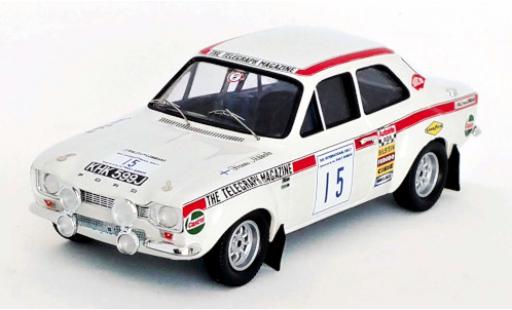 Diecast model cars Ford Escort 1/43 Trofeu MK I TC No.15 RAC Rallye 1970 H.Mikkola/G.Palm Ford Escort 1/43 Trofeu MK I TC No.15 RAC Rallye 1970 H.Mikkola/G.Palm diecast model cars
