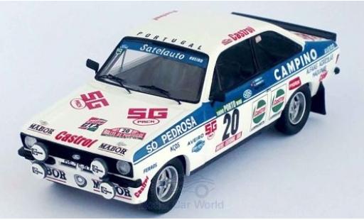 Diecast model cars Ford Escort 1/43 Trofeu MK II No.20 Rallye WM Rally Portugal 1981 C.Torres/A.Morais Ford Escort 1/43 Trofeu MK II No.20 Rallye WM Rally Portugal 1981 C.Torres/A.Morais diecast model cars