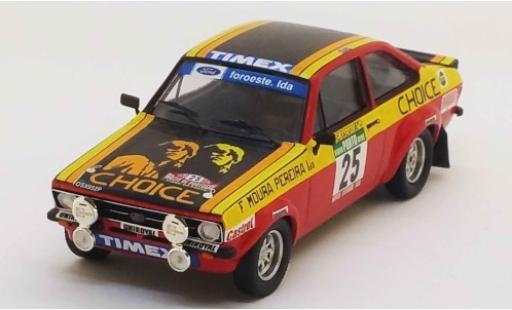 Diecast model cars Ford Escort 1/43 Trofeu MK II No.25 Choice Rallye WM Rally Portugal 1978 G.Salvi/Z.Matriculas Ford Escort 1/43 Trofeu MK II No.25 Choice Rallye WM Rally Portugal 1978 G.Salvi/Z.Matriculas diecast model cars