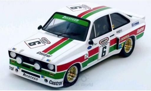 Diecast model cars Ford Escort 1/43 Trofeu MK II No.6 Zakspeed Castrol 1000 Km Kyalami 1975 H.Heyer/J.Mass/P.Hennige Ford Escort 1/43 Trofeu MK II No.6 Zakspeed Castrol 1000 Km Kyalami 1975 H.Heyer/J.Mass/P.Hennige diecast model cars