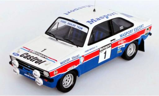 Diecast model cars Ford Escort 1/43 Trofeu Mk II RS 1800 No.1 Dealer Team Masport Rallye WM Rallye Neuseeland 1979 H.Mikkola/A.Hertz Ford Escort 1/43 Trofeu Mk II RS 1800 No.1 Dealer Team Masport Rallye WM Rallye Neuseeland 1979 H.Mikkola/A.Hertz diecast model cars