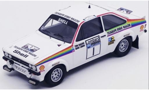 Diecast model cars Ford Escort 1/43 Trofeu MK II RS 1800 No.1 Rallye WM RAC Rallye 1976 T.Makinen/H.Liddon Ford Escort 1/43 Trofeu MK II RS 1800 No.1 Rallye WM RAC Rallye 1976 T.Makinen/H.Liddon diecast model cars