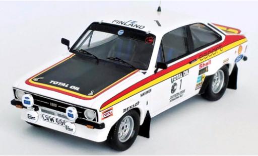 Diecast model cars Ford Escort 1/43 Trofeu Mk II RS 1800 No.1 Southern Cross Rally 1976 T.Mäkinen/H.Liddon Ford Escort 1/43 Trofeu Mk II RS 1800 No.1 Southern Cross Rally 1976 T.Mäkinen/H.Liddon diecast model cars