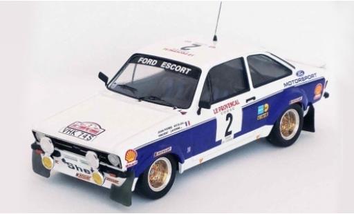 Diecast model cars Ford Escort 1/43 Trofeu MK II RS 1800 No.2 Motorsport Rallye WM Tour de Corse 1977 J-P.Nicolas/V.Laverne Ford Escort 1/43 Trofeu MK II RS 1800 No.2 Motorsport Rallye WM Tour de Corse 1977 J-P.Nicolas/V.Laverne diecast model cars