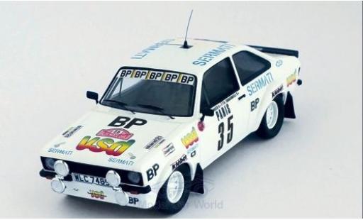 Diecast model cars Ford Escort 1981 1/43 Trofeu MK II RS 1800 No.35 vsd Rallye WM Rallye Monte Carlo 1981 D.Snobeck/D.Emmanuelli Ford Escort 1981 1/43 Trofeu MK II RS 1800 No.35 vsd Rallye WM Rallye Monte Carlo 1981 D.Snobeck/D.Emmanuelli diecast model cars