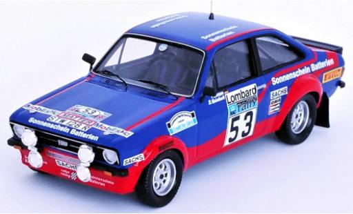 Diecast model cars Ford Escort 1/43 Trofeu Mk II RS 1800 No.53 Sonnenschein Batterien Rallye WM RAC Rallye 1977 R.Hainbach/P.Linzen Ford Escort 1/43 Trofeu Mk II RS 1800 No.53 Sonnenschein Batterien Rallye WM RAC Rallye 1977 R.Hainbach/P.Linzen diecast model cars