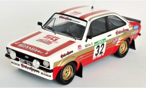 Diecast model cars Ford Escort 1/43 Trofeu MK II RS No.32 Diabolique Rallye WM Rallye Portugal 1981 R.Cid/M.Oliveira Ford Escort 1/43 Trofeu MK II RS No.32 Diabolique Rallye WM Rallye Portugal 1981 R.Cid/M.Oliveira diecast model cars