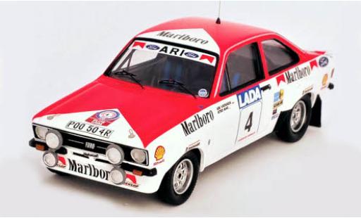 Diecast model cars Ford Escort 1/43 Trofeu Mk2 No.4 Toyota Team Europe Rallye WM 1000 Lakes Rallye 1977 A.Vatanen/A.Aho Ford Escort 1/43 Trofeu Mk2 No.4 Toyota Team Europe Rallye WM 1000 Lakes Rallye 1977 A.Vatanen/A.Aho diecast model cars